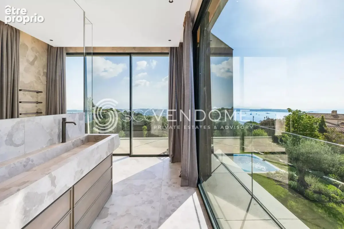 Super cannes  propriéte neuve d'exception  vue mer panoramique a vendre - photo 9