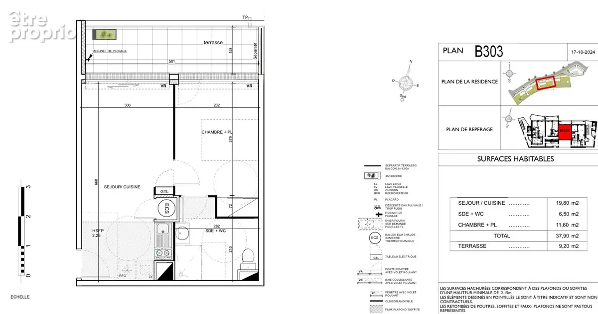 Appartement vue Bleu azur - photo 3