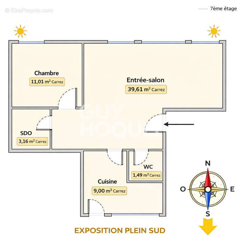 Appartement à PARIS-12E