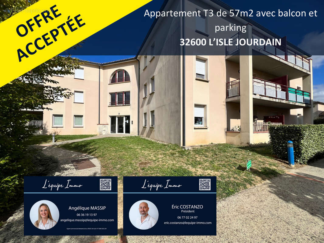 Appartement à L&#039;ISLE-JOURDAIN