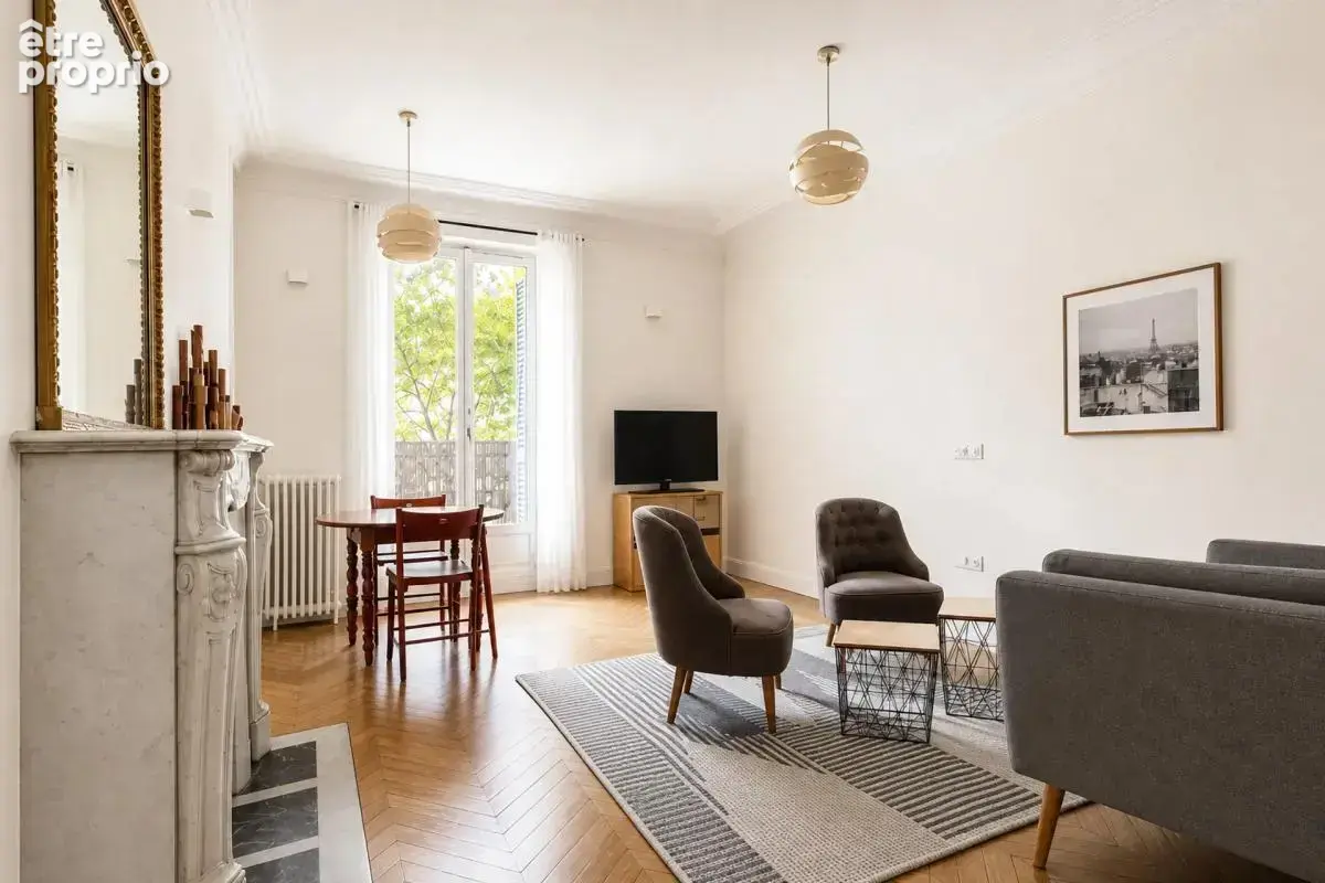 Paris appartement 3 pièces de 64 m² Paris 18ème arrondissement - photo 8