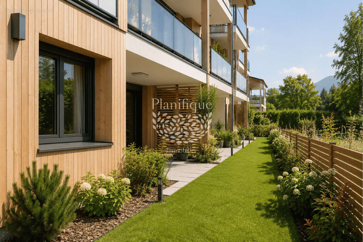 Un quatre pièces généreux entre jardin et frontière suisse - photo 15