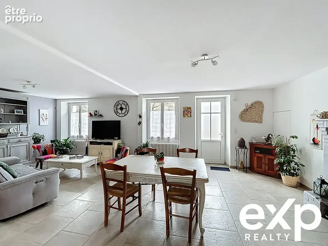vue depuis la cuisine  - Maison à SAINT-HILAIRE-DE-CLISSON