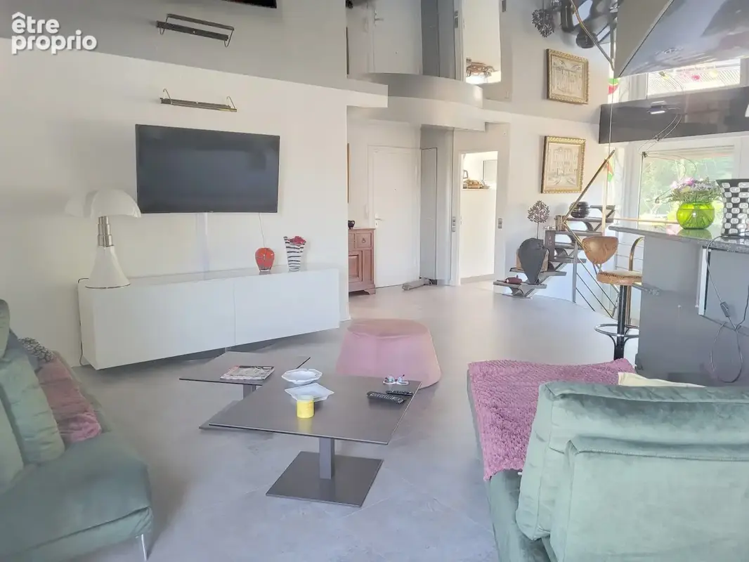 Appartement en duplex 6 pieces - terrasse - garage et caves - photo 6