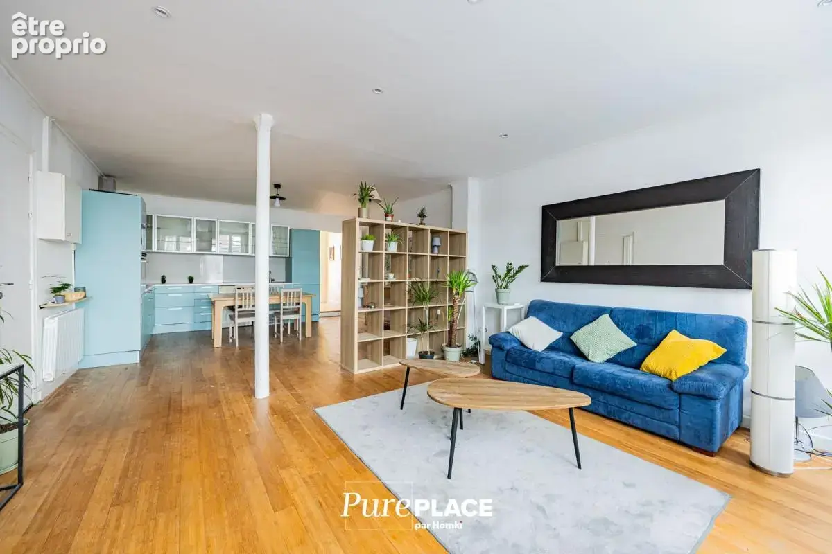 Appartement rénové 92 m²à Paris 75011, Rue Guénot - photo 2