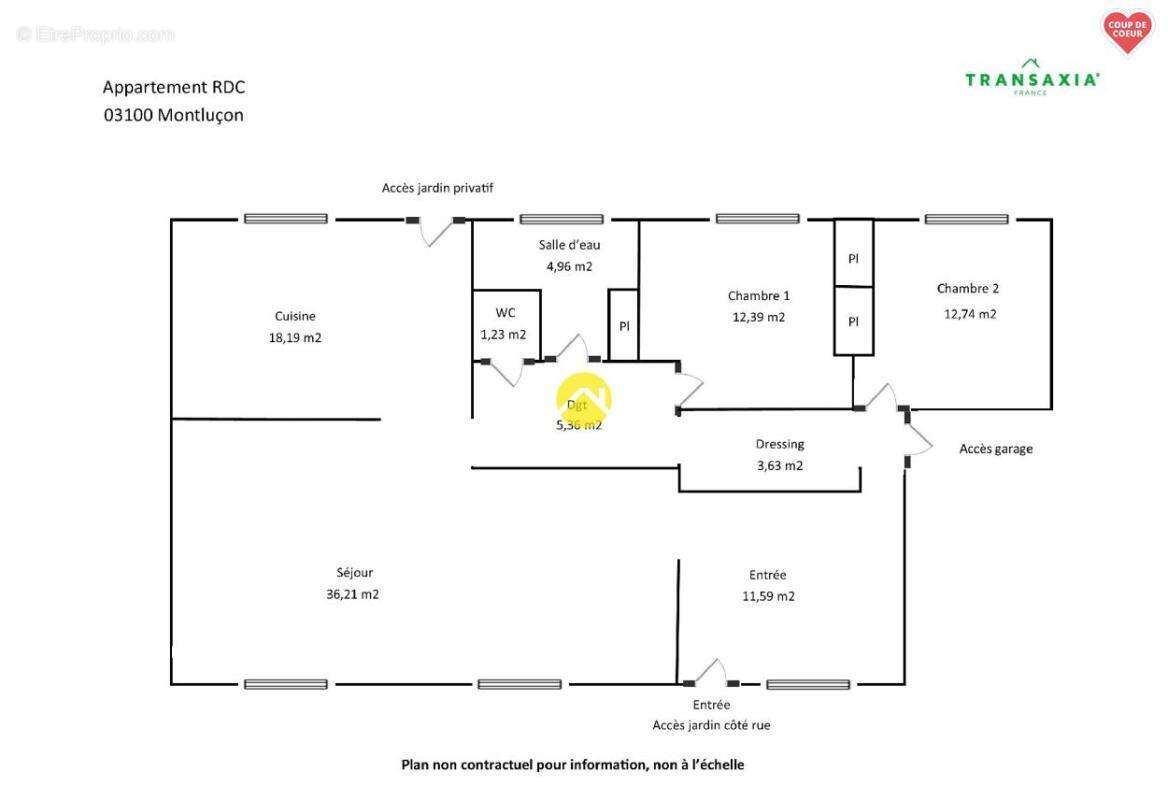 Appartement à MONTLUCON