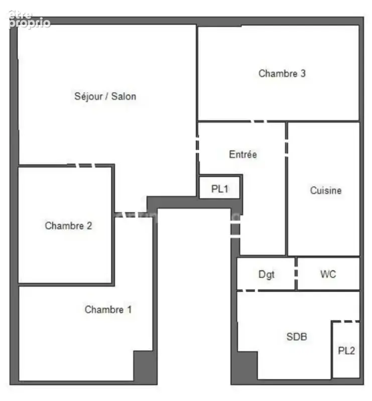Ajustement de prix ! EXCLUSITÉ LE HAVRE A vendre Appartement avec trois chambres, cave et parking sécurisé ! - photo 22