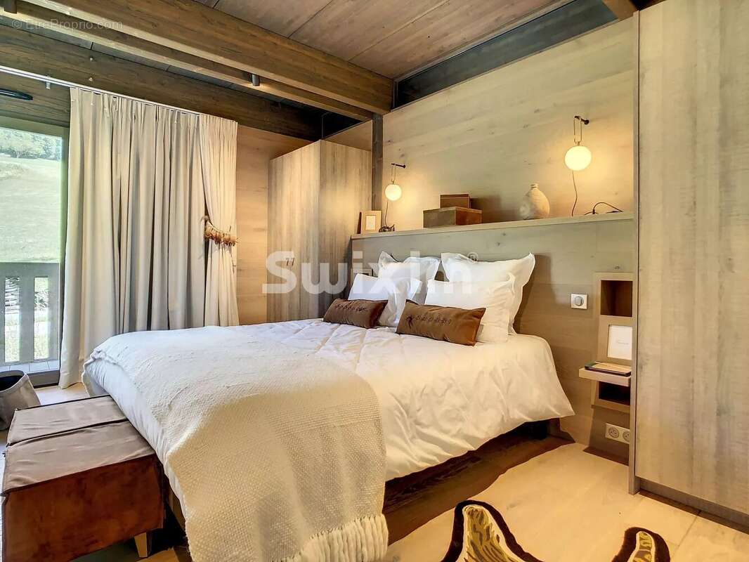 Demi chalet à vendre ski aux pieds à Megève. - photo 6
