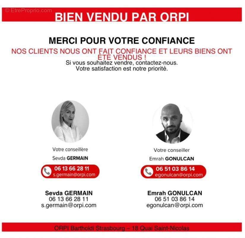 Appartement à STRASBOURG