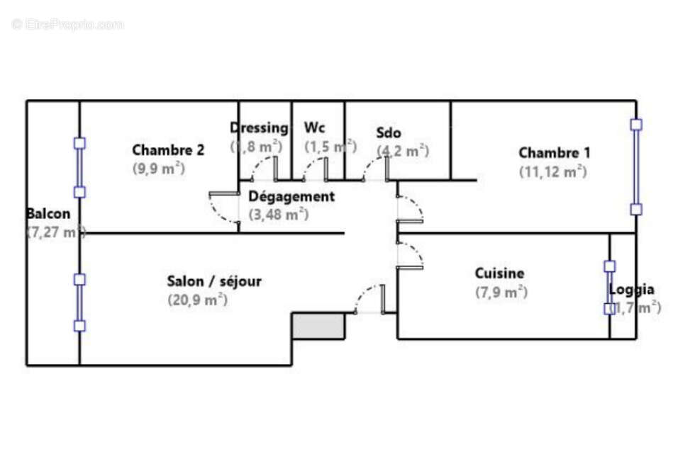 Appartement à MARSEILLE-10E