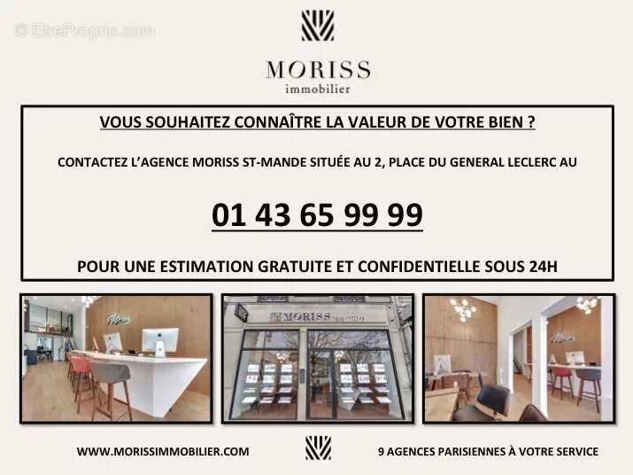 Appartement à PARIS-12E