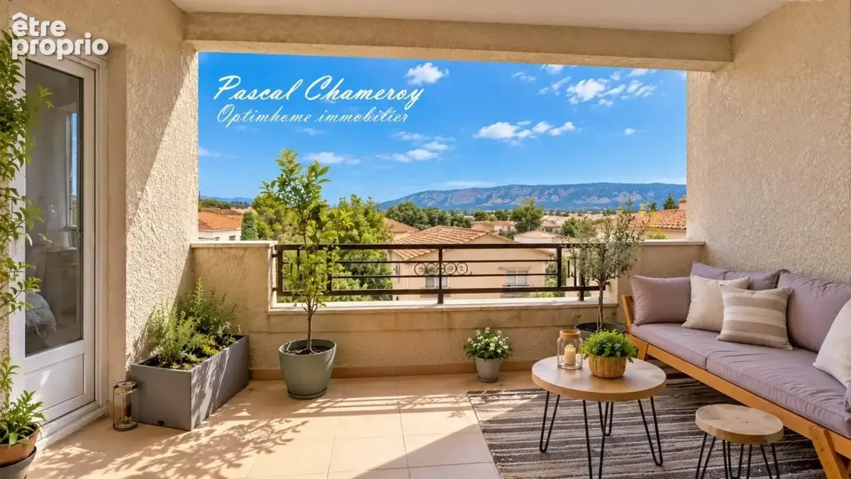 CAVAILLON (84)  T3 de 61 m² avec terrasse couverte + stationnement privatif en petite résidence fermée - photo 1