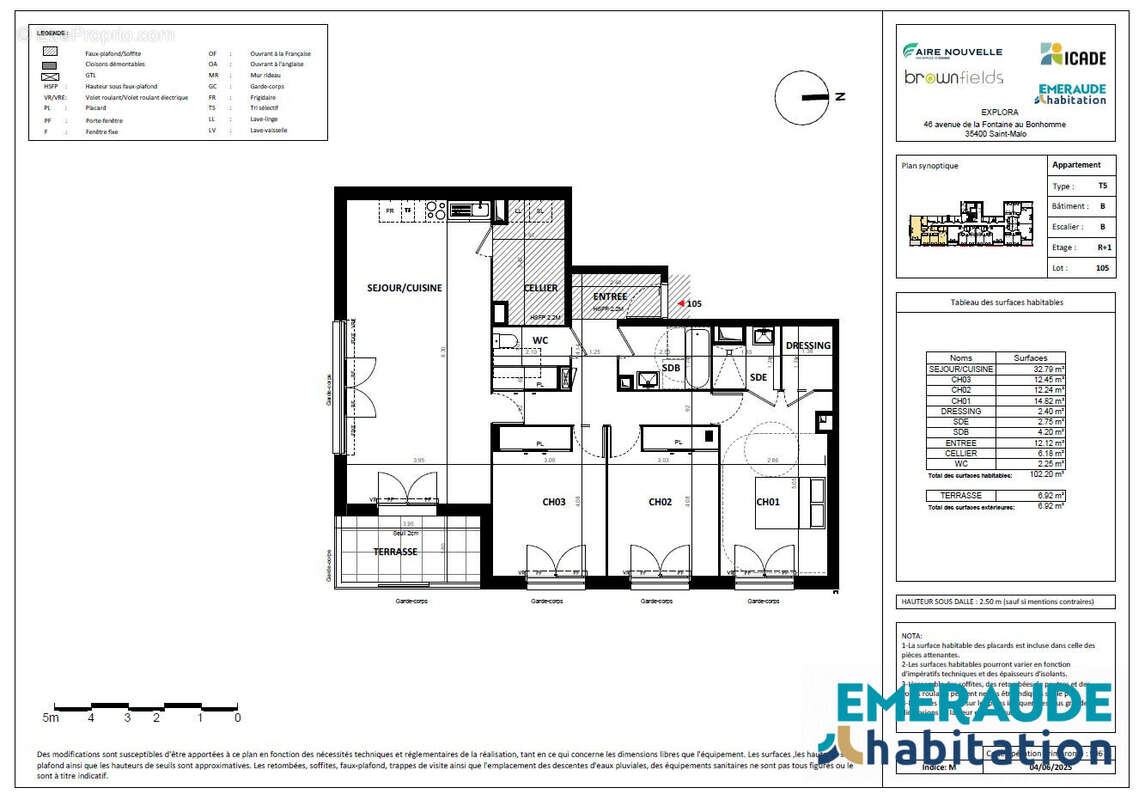 Appartement à SAINT-MALO