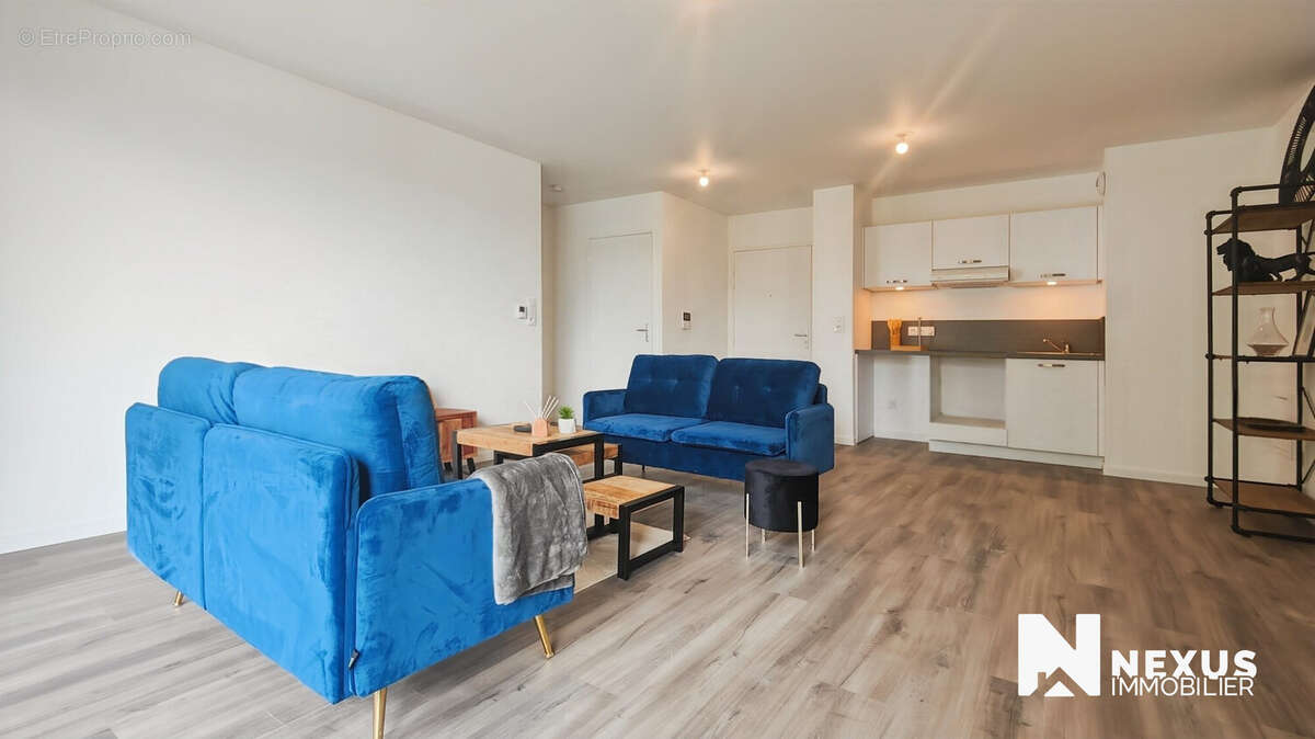 pièce de vie - Appartement à ROUEN