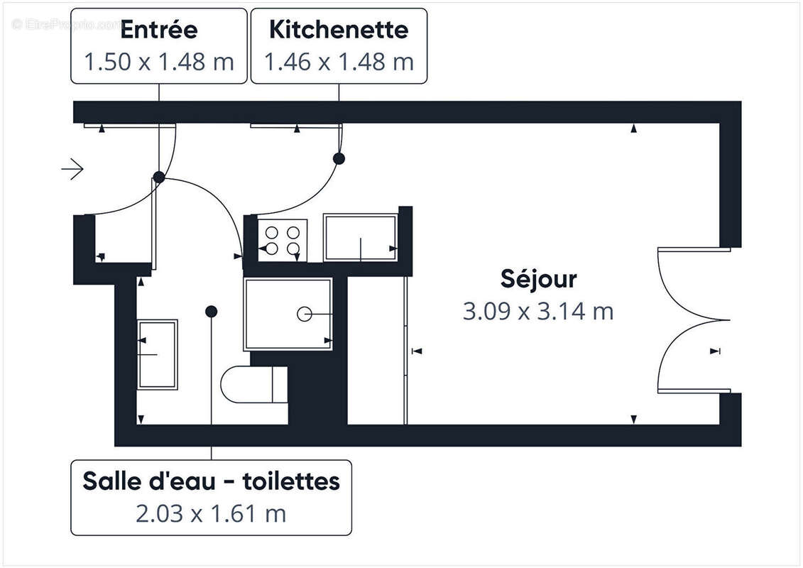 Appartement à NANTES