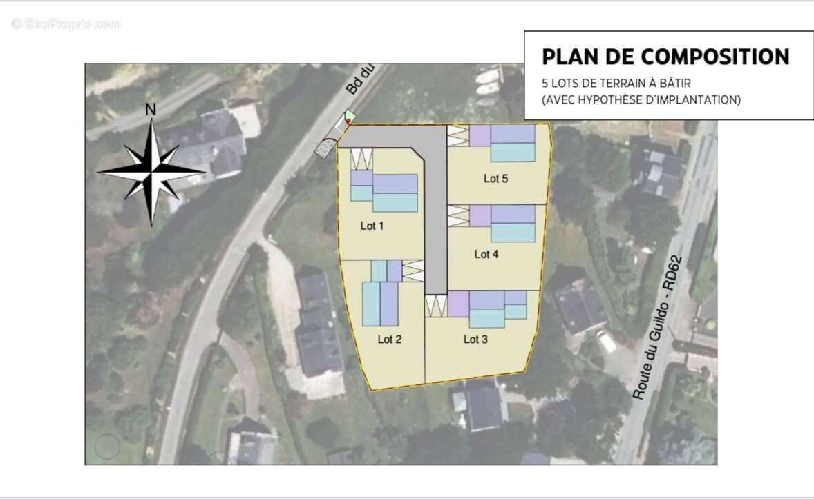 Terrain à SAINT-JACUT-DE-LA-MER