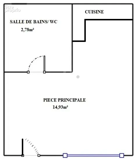 Paris 6 - odeon - pont neuf - st.michel - studio avec cuisine et salle de bain a renove - photo 17
