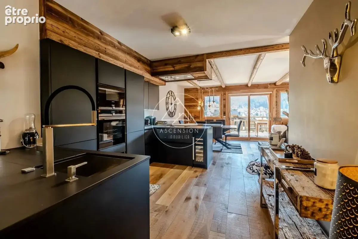 Magnifique appartement lumineux de deux chambres avec grande terrasse et une vue panoramique sur Les Gets - photo 12