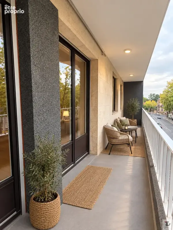 Hypercentre   appartement 2 chambres avec ascenseur, balcon, garage et cave - photo 6