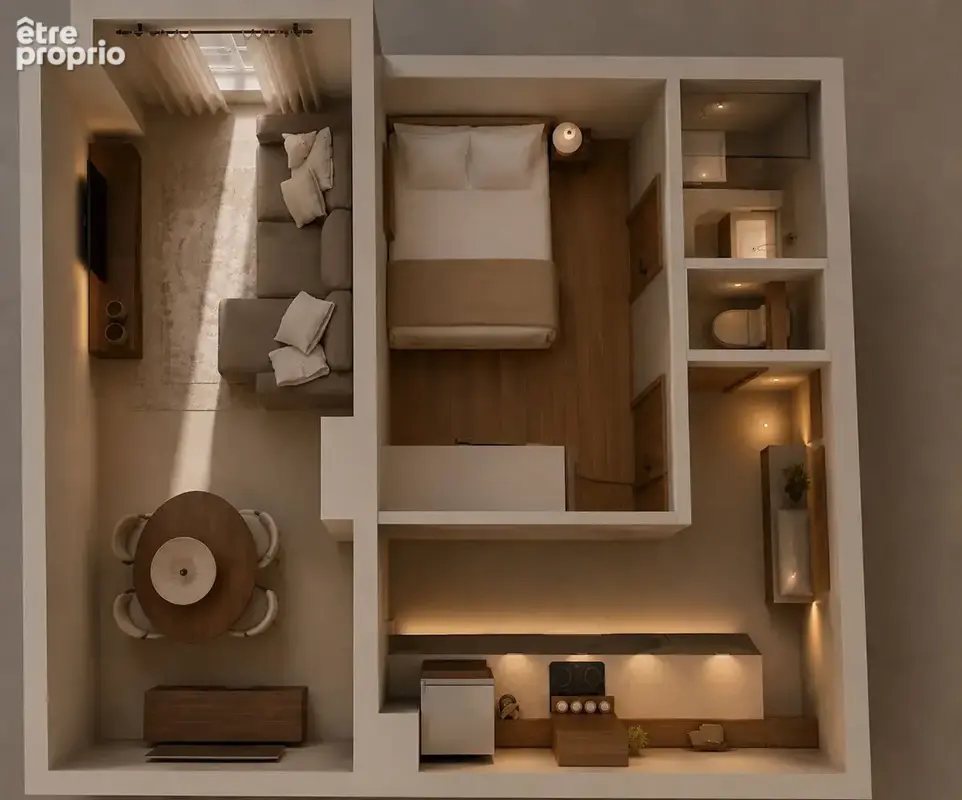 Appartement T2 à vendre à Mont de Marsan - Réf 16584 - photo 4