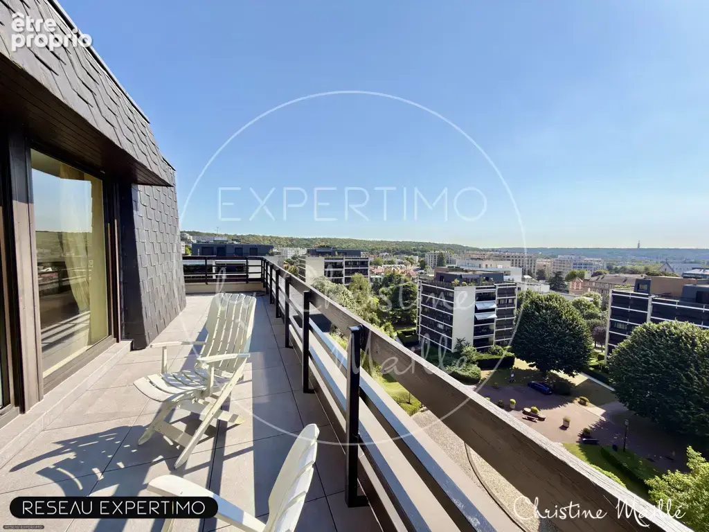 VERSAILLES MONTREUIL - Appartement toit-terrasse 6 pièces 4 chambres de 133 m2 avec terrasse de 102m2, ascensc - photo 3