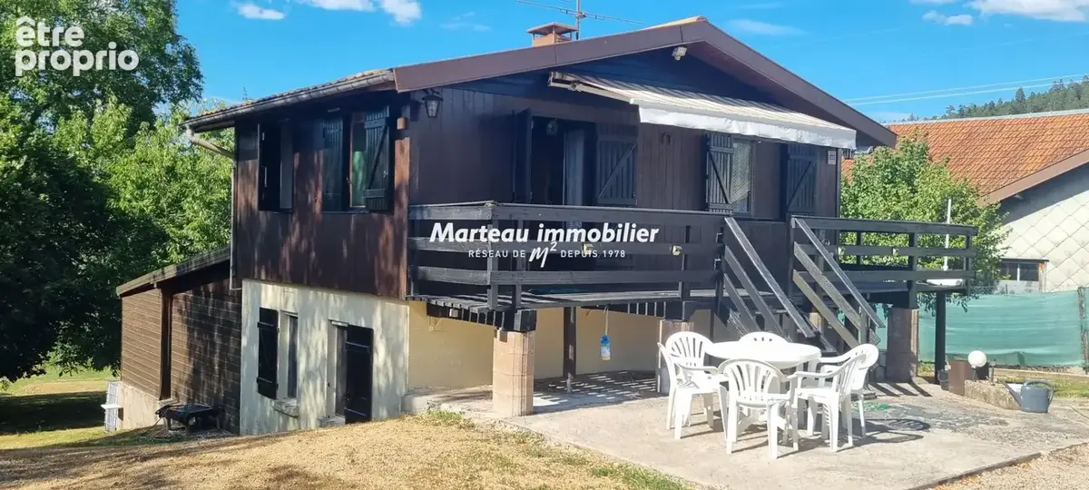 CORCIEUX - chalet avec terrain arboré d'environ 2 720 m² - photo 2