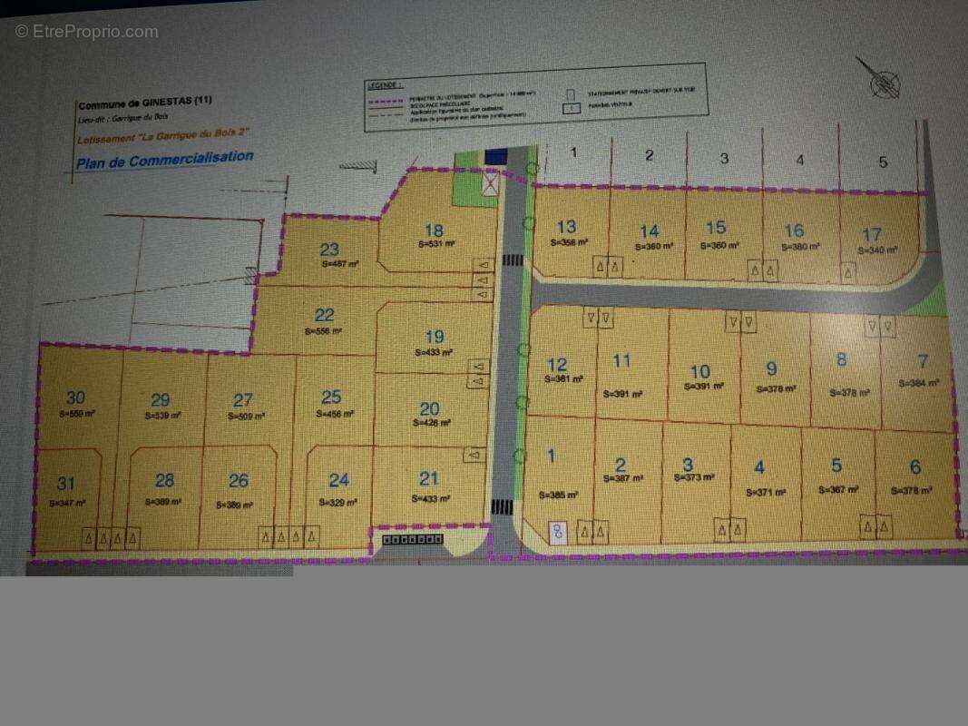 Terrain à GINESTAS