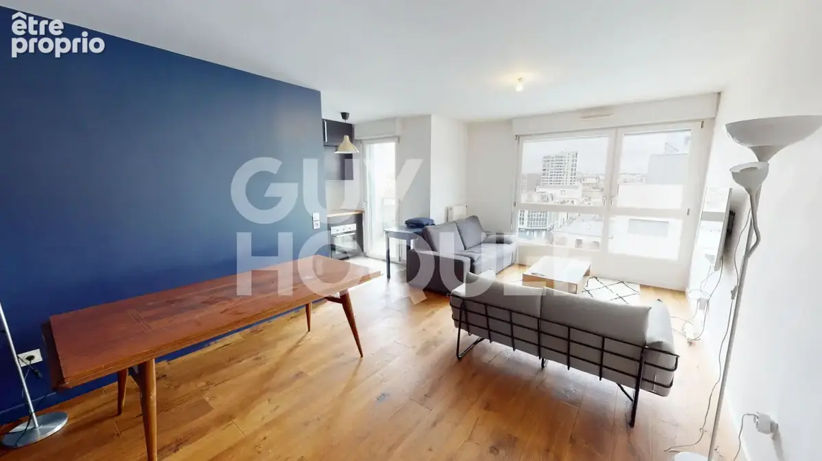 T4 de 71 m²  dans du BBC avec double balcon et vue dégagée ? Ivry Port - photo 4
