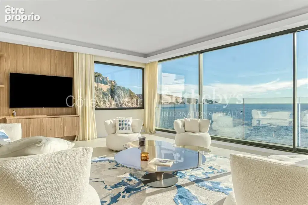 Villa moderniste avec vue mer panoramique et piscine, première ligne Cap de Nice - photo 4