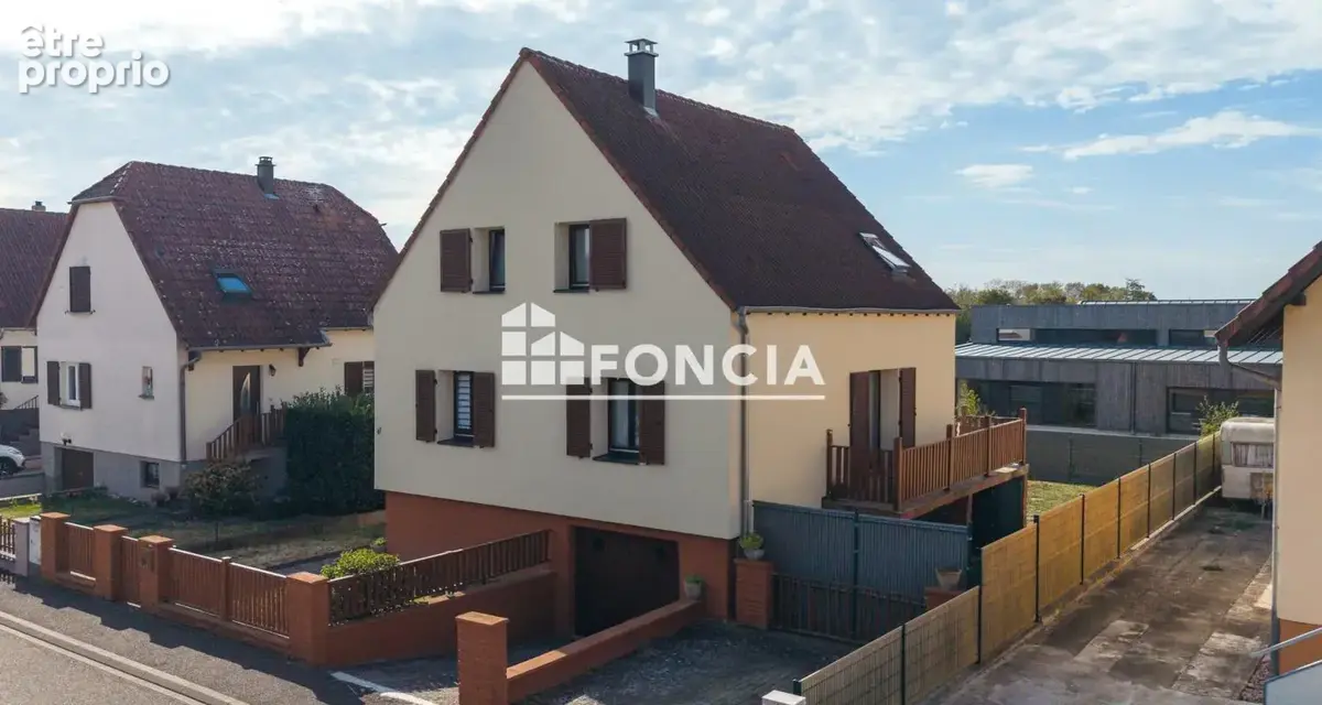 Maison -  115 m2 - 5 pieces -4  chambres - terrasse - sous-sol - terrain 400m2 - photo 2
