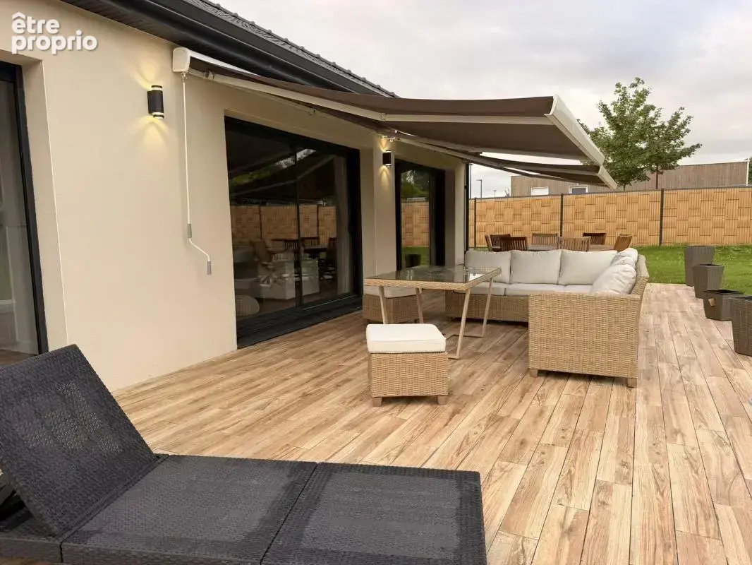 Plain Pied de 2023, 113 m² habitables, 3 chambres et jardin - photo 2