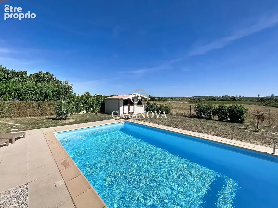 Proche BEZIERS, villa de plain-pied avec piscine, beaux extérieurs et vue panoramqiue - photo 19