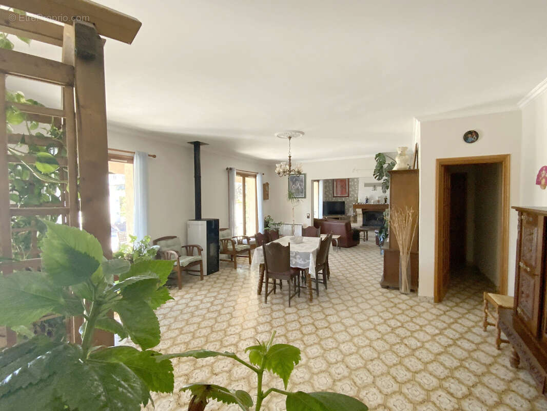 Villa de plain-pied, piscine, terrain paysagé et appartement indépendant. - photo 7
