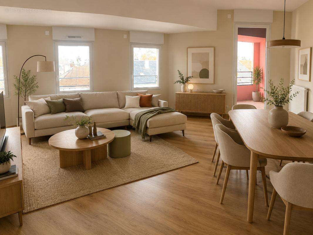 Appartement T3 Nantes ZOLA - photo 3