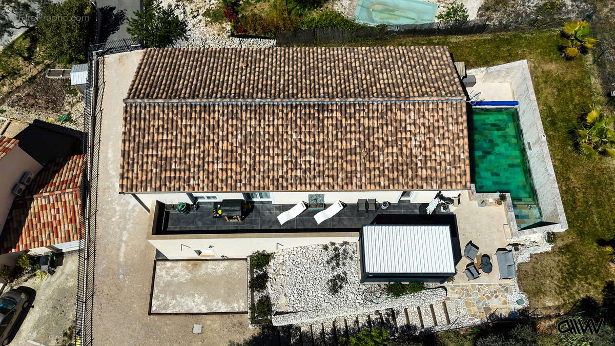 Villa contemporaine 2018 de 150m2  dpe a  piscine pierre de bali  300m du village  caumont-sur-durance - photo 23