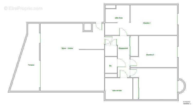 Appartement à ISSY-LES-MOULINEAUX