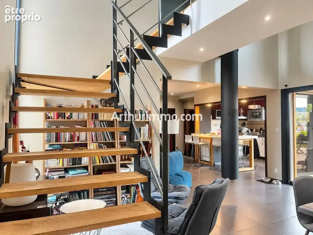 Maison d’architecte de 186 m² avec piscine et belle vue dégagée - photo 7