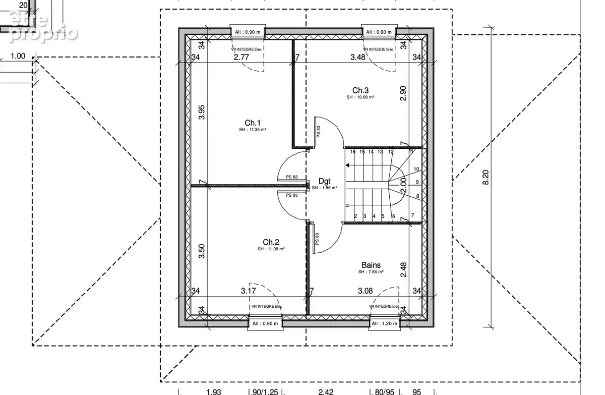 Maison individuelle récente 105 m2 - photo 17