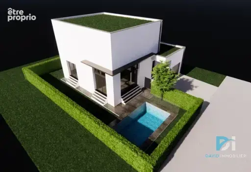 Villa neuve 112 m2   piscine   garage   frais de notaire réduits - photo 2
