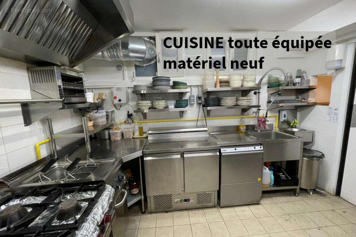 Montreuil centre 93100 restaurant licence 3 avec appartement - photo 8