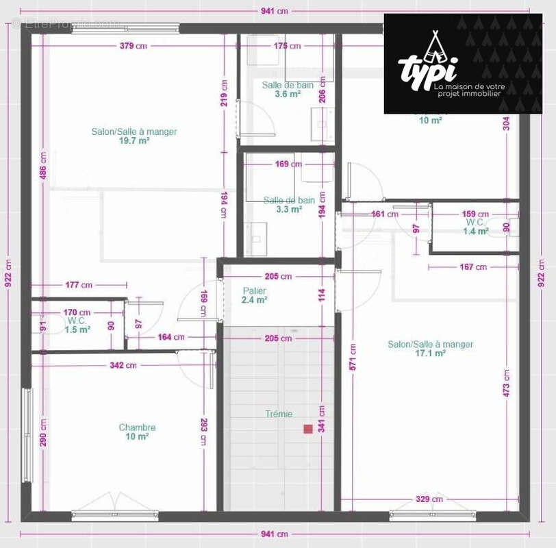 Appartement 35 m² à Hennebont  - photo 5