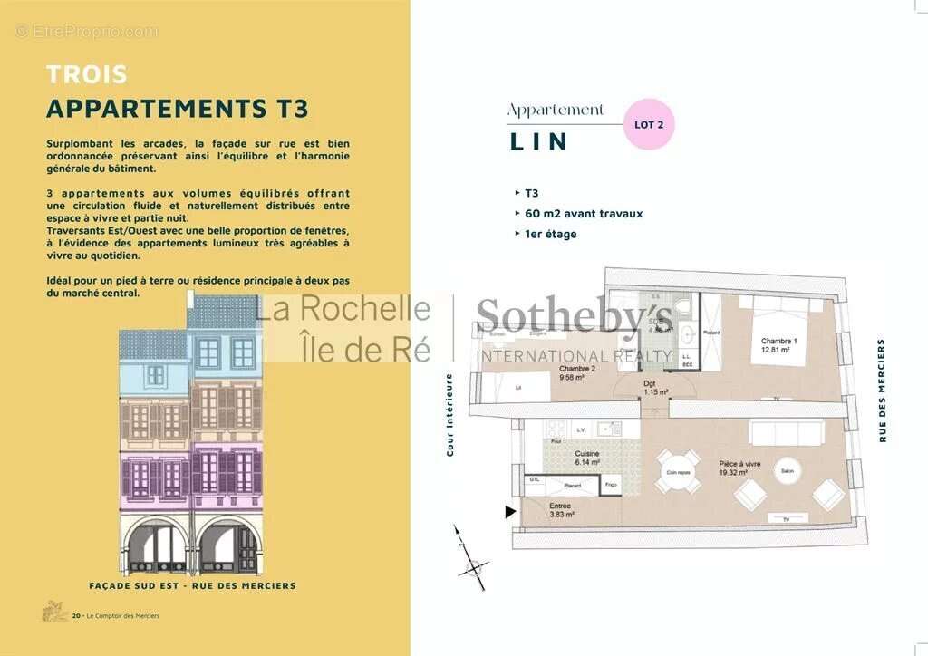 Appartement à LA ROCHELLE