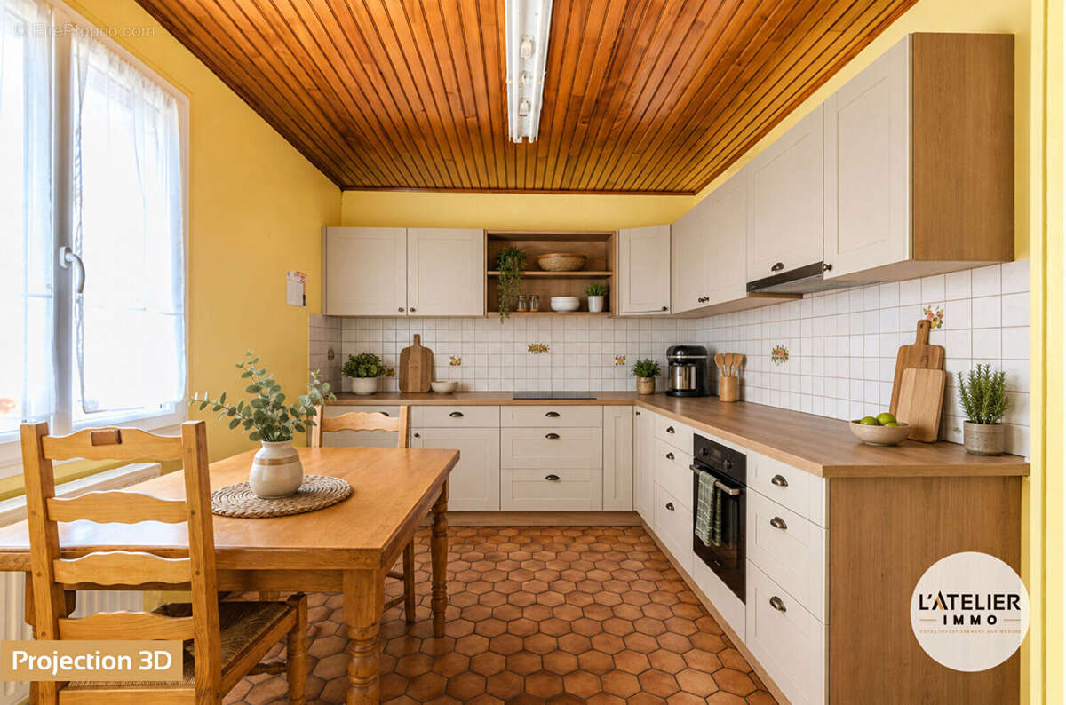 Maison de plain-pied avec double garage et jardin - photo 4