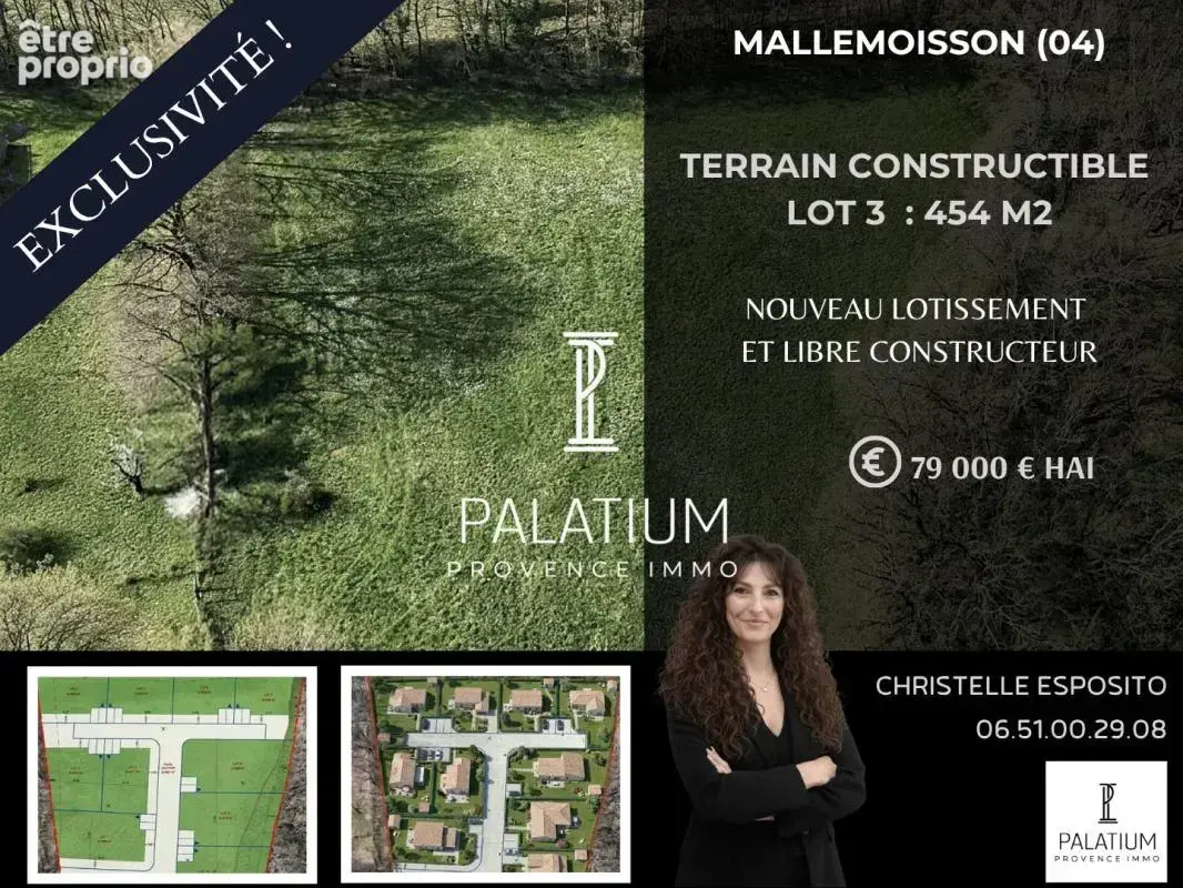 Terrain à MALLEMOISSON
