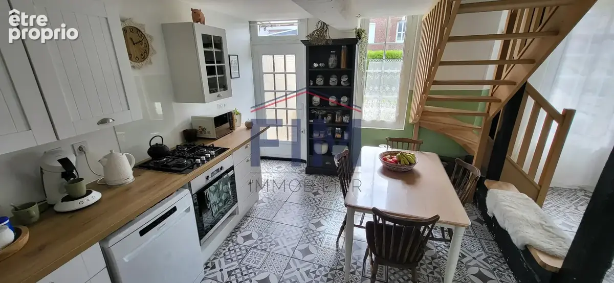 Saint nicolas d'aliermont, maison  en briques - photo 4