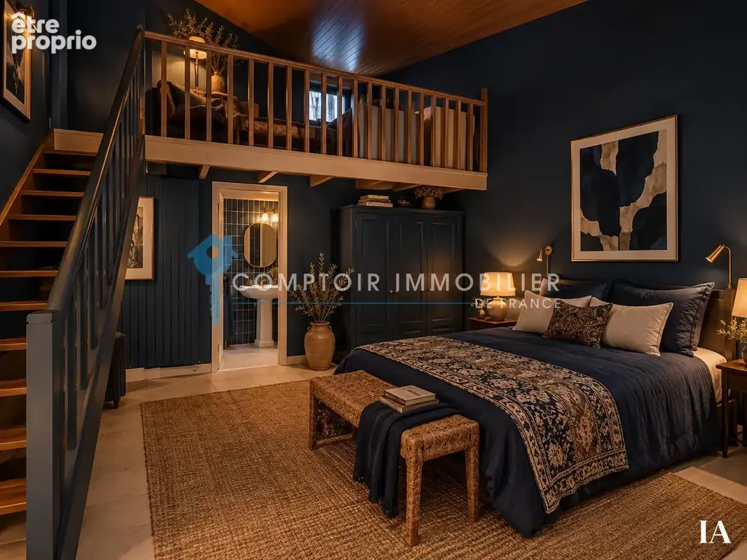 En exclusivité, Boissières sur 5300 m2 de terrain environ, villa d'architecte de 160 m2 3 chambres, Piscine co - photo 22