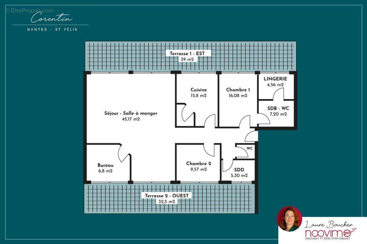 Appartement à NANTES