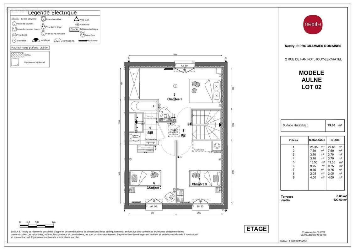Maison à JOUY-LE-CHATEL