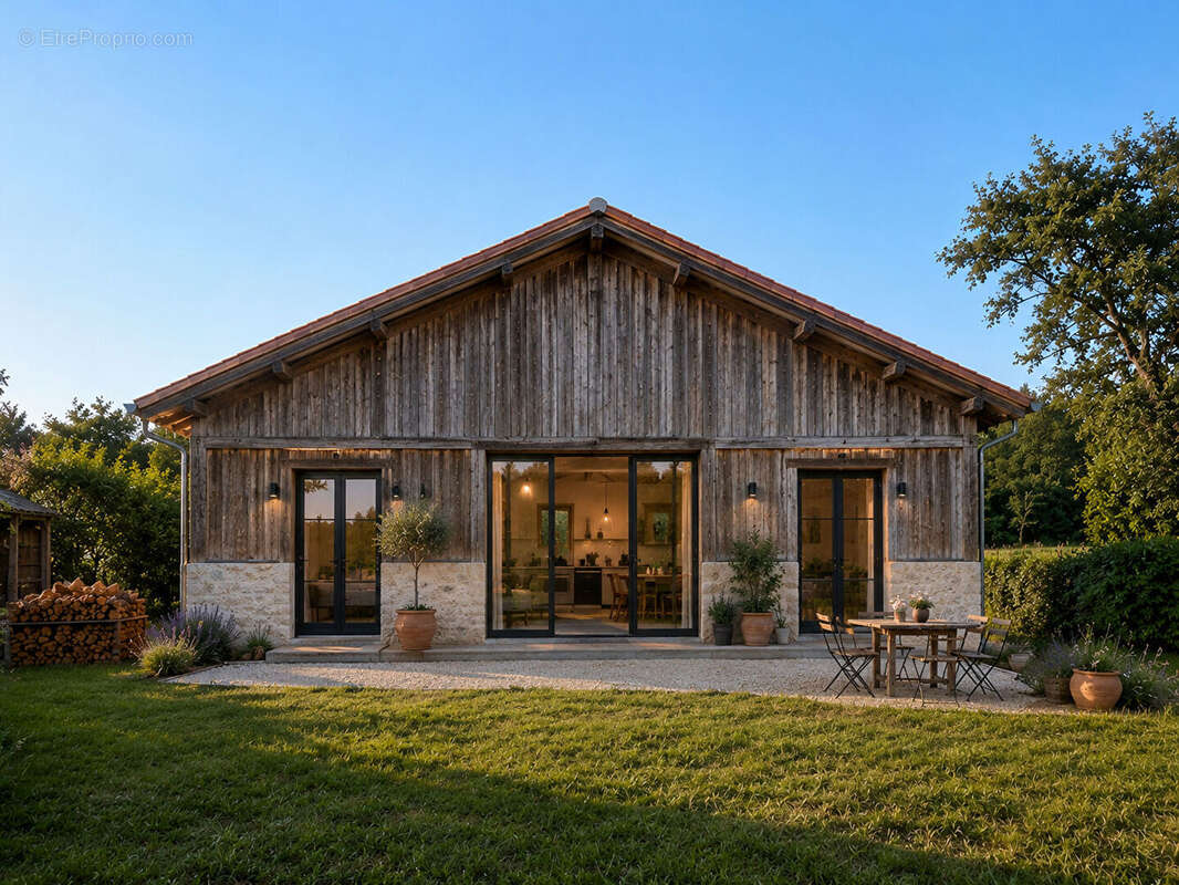 A VENDRE HERM Grange à rénover avec fort potentiel sur plus de 1900 m² de terrain - photo 2