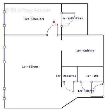 Appartement à PARIS-18E